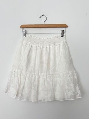 Amanda uprichard organza floral skirt